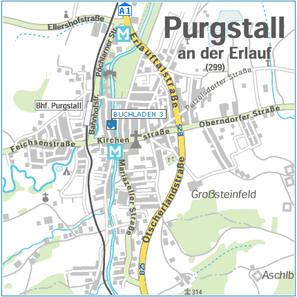 Karte zum Buchladen 3